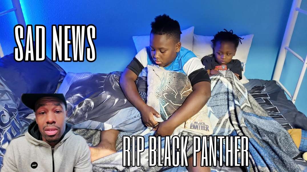 Chadwick Boseman Dies I have to tell my sons who have a Black Panther Bedroom Set