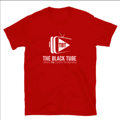 The Black Tube T-Shirt (Red Profile Picture
